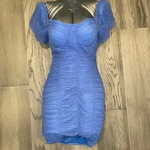 ALLISON and Kelly Blue Mini Dress Medium